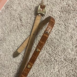 Harve Benard Belt with moon and star details- vintage